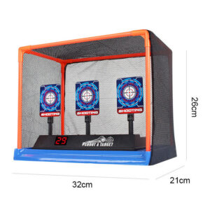 10471d034ab4abdc Targets for Nerf Guns Auto Reset Electric Target Accessories Kids Sound Light Shooting Game Toys High Precision Scoring
