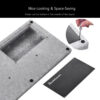 Big Size Guitar Effects Pedal Board Sturdy PE Plastic  Guitar Pedalboard Case with Screwdriver Tape Guitar Pedals Accessories