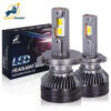 107ed49a4644a523 DAWNKNIGHT K5C 4300K 110W H7 H4 Led Lamp Double Copper Tube 3000K Led Lights For Car H1 H11 HB3 9005 HB4 9006 Led Headlight Bulb