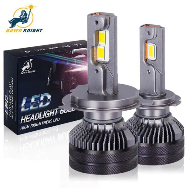 107ed49a4644a523 DAWNKNIGHT K5C 4300K 110W H7 H4 Led Lamp Double Copper Tube 3000K Led Lights For Car H1 H11 HB3 9005 HB4 9006 Led Headlight Bulb