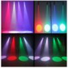 108500804b16c445 LED Disco Ball Beam Spot 10W RGBW 4in1 Stage Pinspot Light Dmx for Party Bar DJ Event