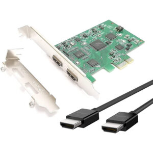10a283b25ad7765e EzCAP294 4K PCI-E Video Capture Card 1080P60P HDMI Output ,Full HD Recorded UVC Plug and Play Support OBS Studio Live Streaming