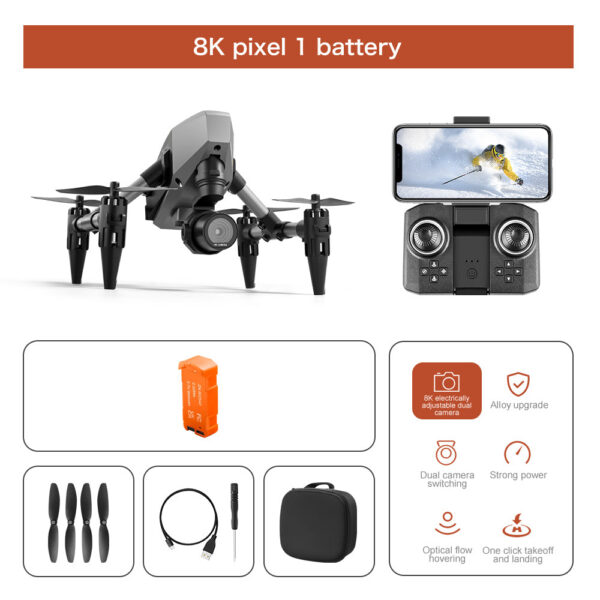 10b4b65274d11f3c 2024 New XD1 Mini Drone 8K Professional HD Camera 5G GPS WIFI Height Maintaining Four Sides Obstacle Avoidance RC Quadcopter Toy