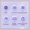 The new XU10 handheld console RK3326S 3.5-inch open-source portable retro video game player for New Year's gifts