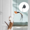 10dadf51e3badf61 Upgraded Epoxy Sucker Steel Wire Long Rod Feather Teasing Stick Cat Self Hi No Harmful Ingredients