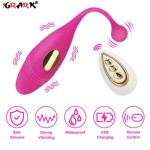 10de88b9db20cce4 Panties Wireless Remote Control Vibrator Vibrating Eggs Wearable Chinese Balls G Spot Clitoris Massager Adult Sex Toy for Women