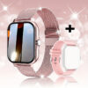 1112389714b64683 Smart Watch Men Women Gift For Xiaomi Full Touch Screen Sport Fiess Watches BT Call Digital Smartwatch Wristwatch 2024 New