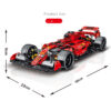1125089ea85637b6 2024 New Technical Formula F1 Racing Car Building Blocks Set Model MOC Assembly Vehicle Bricks Kids Toys for Boys Christmas Gift