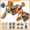 112651222e830a72 Kids Engineering Vehicle Electric Drill Tool Toys Match Children Educational Assembled Sets Tools For Boys Nut Building Gift