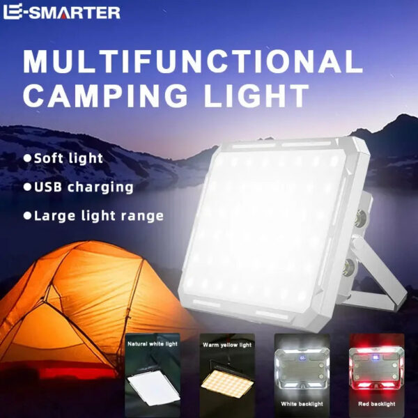 1128e178018c81fc LED Camping Tent Light Rechargeable Searchlight High Power Outdoor Emergency Lighting Waterproof Portable Hanging Night Lamps