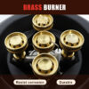 BRS-201A Portable Camping 16000W High Pressured Propane Butane Gas Burner Outdoor Emergency Stove with Piezo Ignition