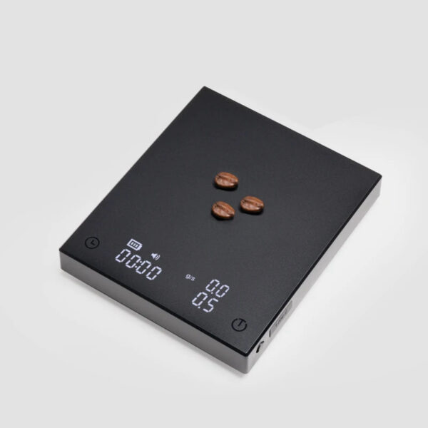 11585b9565ee0b45 TIMEMORE Basic 2 Black Mirror Pour Over Coffee Scale flow rate display Auto Timer digit Kitchen Food scale espresso 0.1g/2kg
