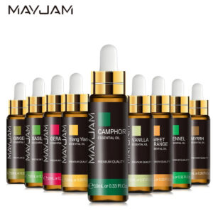 11651b86b31e9927 MAYJAM with Dropper 10ml Essential Oil For Humidifier Diffusers Lavender Eucalyptus Vanilla Sandalwood Camphor Aromatic Oil Gift