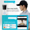 116d12c74aaf9536 5G 2.4G WiFi Video Doorbell 1080P Tuya Smart Outdoor Wireless Intercom Waterproof Wireless Camera with AC/DC Power Ringing Bell