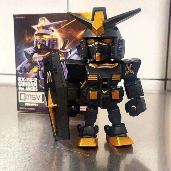 117f4f66ae344d89 HOTMcdonald Gundam Figure Qmsv Rx-78-2 Ver Angus Mobile Suit Action Figurine Collectible Model Doll Statue Robot Kits Toys Gifts