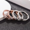 1181a1a0fde8101b Starry ring love rings nail Ring designer womens Titanium steel rose gold sier plated with full diamond for Man Rings wedding Engagement gift 4 5 6mm Multi size