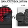 118257911131c482 Mcota Cotton Flannel Sleeping Bag for Adults, 100% Cotton Lining Sleeping Bag for Camping, Hiking, Backpacking Travel, Lightweight & Portable,3-4 Season Warm Weather Use