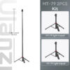 Ulanzi MT-79 2M Portable Universal Tripod Aluminum Alloy Lamp Holder Support LT028 Fill Light Lightweight Camera Action Camera
