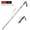 11a7f9d7871274eb 5-Section Telescopic Folding Trekking Poles Outdoor Camping Ultralight Portable Foldable Walking Hiking Stick