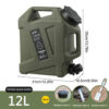 11c0e83582bf90f8 11L Bucket Large Capacity Portable Drinking Water Canister with Detachable Faucet No Leakage for Outdoor Travel Driving