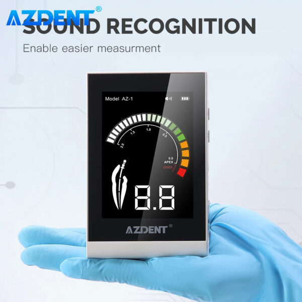 AZDENT Dental Endo Apex Locator Root Canal Apex Location Periodontics Measurement Measuring Equipment New Color Display Dentists