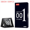 11ccd9a226ab7f05 30pcs Ultra Thin Condoms Intimate Condone Super Lubricated Natural Latex Penis Sleeve Long Lasting Condom for Adult 18+ Sex Toys