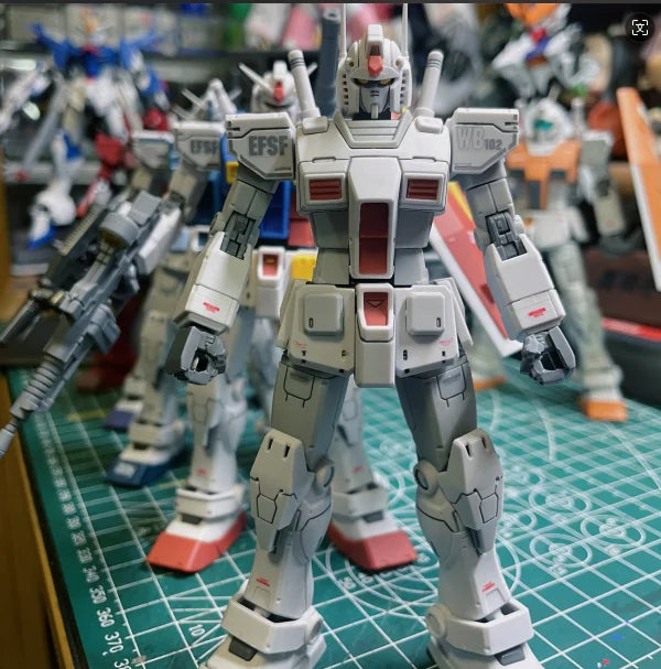 11d0f6dac0765dcd Gundam Figure Hg Pb Rx-78-4 G04 Anime Figures Pvc Mobile Suit Statue Model Kit Standing Collection Ornament Birthday Toys Gifts