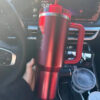 US stock Water Bottles Starbcks Winter 1:1 Target Red Tumblers Cosmo Pink Flamingo Mugs H2.0 Replica 40oz Cups With Silicone Lid and Straw Car GG0222