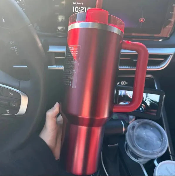 US stock Water Bottles Starbcks Winter 1:1 Target Red Tumblers Cosmo Pink Flamingo Mugs H2.0 Replica 40oz Cups With Silicone Lid and Straw Car GG0222