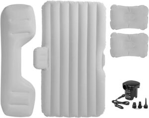 122883f70b70e3f5 Luxury Air Mattress Car Sleeping for Jeep Wrangler JL Unlimited/Wrangler 4XE/MK4, 3 Min Fast Blow up, Inflatable Car Air Mattress Back Seat Bed for Home Car Travel Camping,D Grey