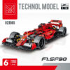 125117c388f383c1 2024 New Technical Formula F1 Racing Car Building Blocks Set Model MOC Assembly Vehicle Bricks Kids Toys for Boys Christmas Gift
