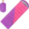 Clostnature Leichter Schlafsack für Camping – Outdoor Lässiger Deckenschlafsäcke mit Kleines Packmaß für Erwachsene, Damen, Herren, Wandern, Sport, Bergsteigen(Links Reißverschluss)