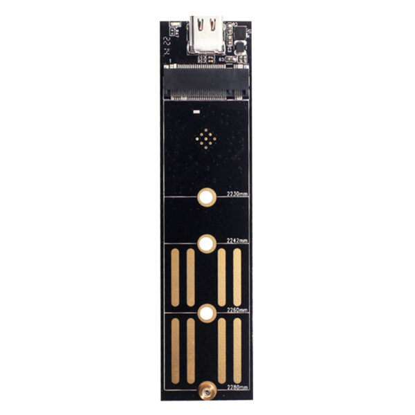 12809552812bc286 Gen 2 To M.2 NVME Adapter NGFF B+M Key Converter Board SATA/NVME to USB 3.1 Riser Card for 2230-2280 M2 SSD