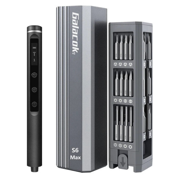 128c69314b0e1e5f 68 in 1 Electric Screwdriver Set 5 Torque Settings Precision Power Tool Magnetic Screw Driver Bits for iPhone Glasses Watch PC