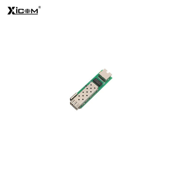 Xicom Mini RPOE 1.25G Media Converter Slot SFP Transceiver Module 5V DC Type-C input 1 SFP Slot 1 RJ45 Ethernet SFP Fiber Switch