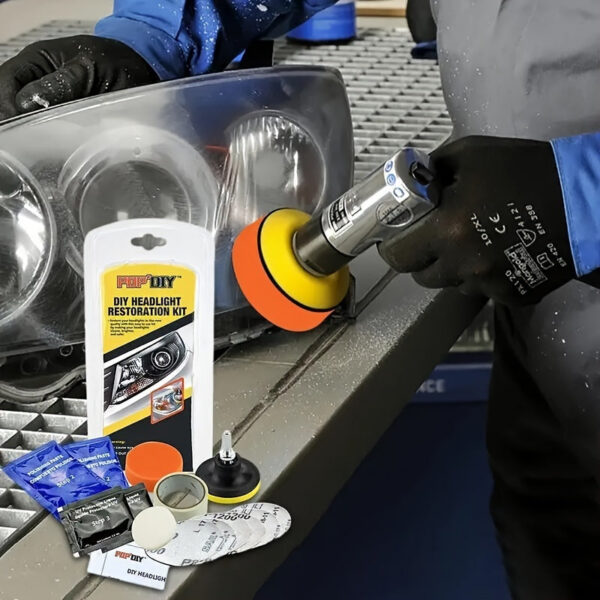 2024 New Arrival DIY Restoration Polishing, Car Headlight Repair and Kit, Cleaning Paste