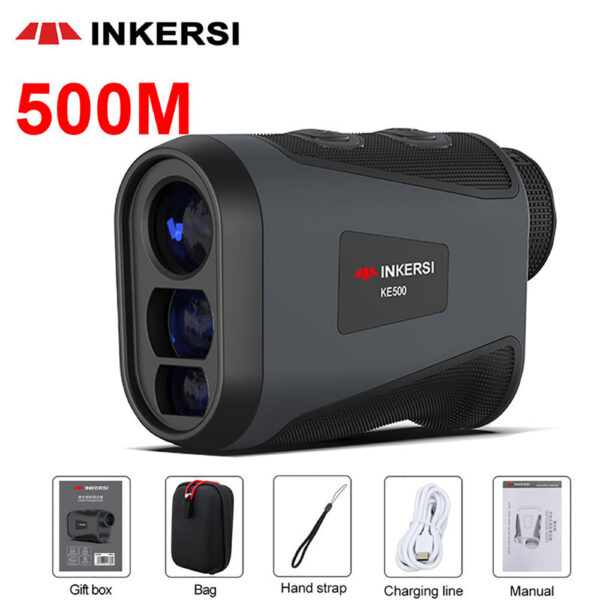 12d57769a5e60897 Inkersi Range Finder for Hunting Golf Rangefinder Laser Distance Meter TelescopeTelemeter 400M 1000M 1500M with Flag Pole Lock