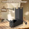 12e39dfef82f0abb Uniflasy Portable Rocket Stove for Cooking, Wood Burning Mini Stove with Storage Bag, Ideal for Outdoor Cooking, Camping, Backyard BBQ, and Hiking, Durable and Compact Camping Stove
