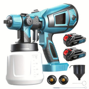 12e6181db941a0eb Fence Cleaning Tools, Battery Spray Gun Paint Sprayer For Walls And Ceigs, Fence, Wood