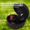 12eac87da0d52be5 Portable Bag Protective Case Black 15.5cm Waterproof EVA Outdoor Cover Boxs For Spinning Reel Fishing Tools Tackles
