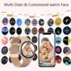 12eaf598e37b3f8c Bluetooth Call Smart Watch Women Custom Dial Steel Watches Men Sports Fiess Tracker Heart Rate Smartwatch For Android IOS G35