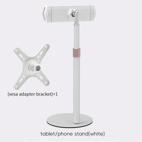 Keepro Portable Height Adjustable Vesa Tablet Stand Free Standing Low Profile Desk Mount Monitor support