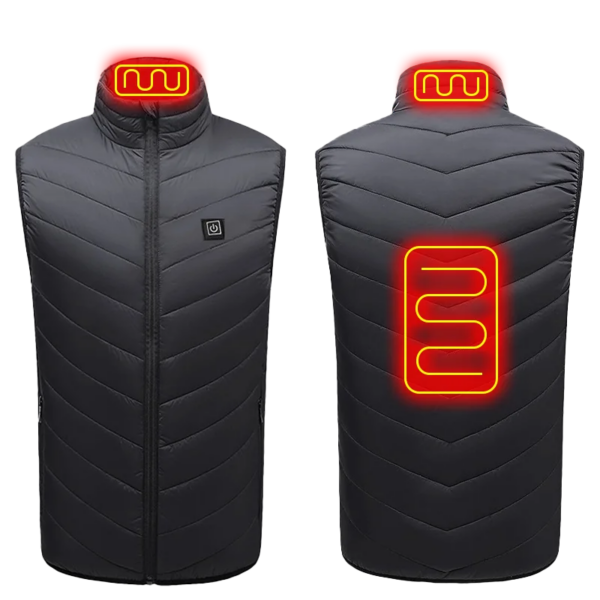 21 Heated Vest Zones Electric Heated Jackets Men Women Sportswear Heated Coat Graphene Heat Coat USB Heating Jacket For Camping