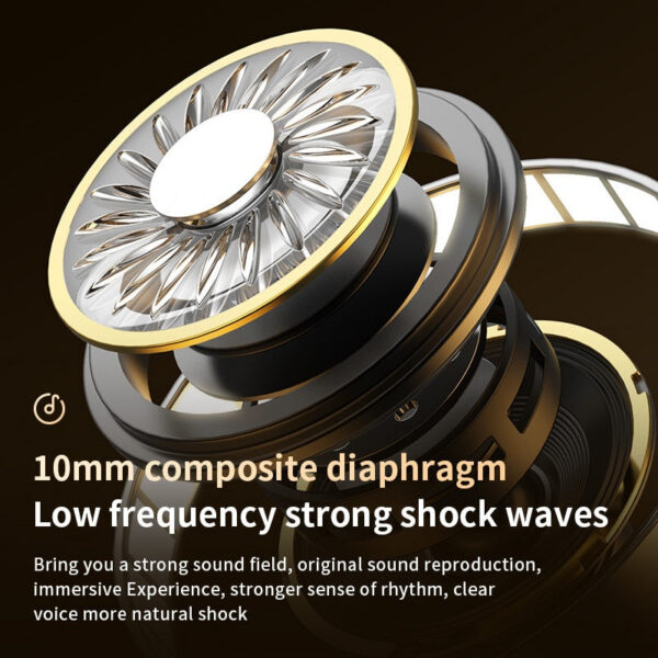 Wireless Bluetooth Touch Light Mini High Earplugs Anti Sweat HD Sound Quality Stereo Universal Headset