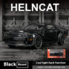 12f96f84054c4cab Dodge Challenger for 1: 32 Scale Die Cast Metel Toy Pull Back Hellcat Model Cars with Sound and Light Hellc