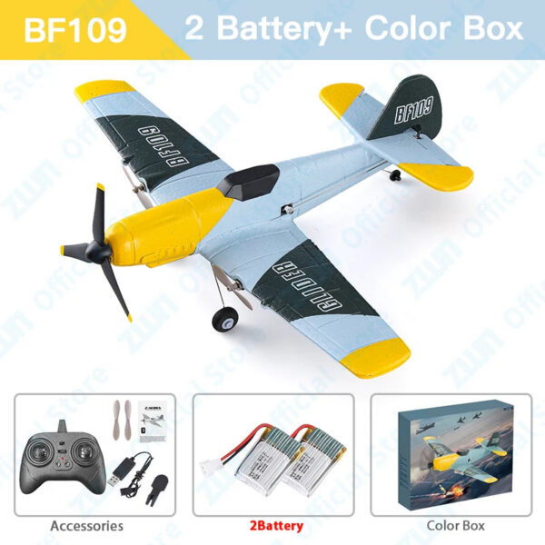 12fdc6c58e43e25c RC Plane BF109 Professional 2.4G Radio Remote Control Airplane EPP Foam Aircraft Glider Flying Model Toys For Children Gifts