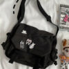 12feec5b849e2a97 Nylon Handbags Shoulder Large Capacity Crossbody For Teenager Messenger Bag Student School Bags