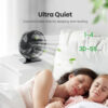 GAIATOP Portable USB 90° Adjustable Coog Fan Mute 4 Speed Adjustment Ultra Quiet Suitable For Home Desk Office