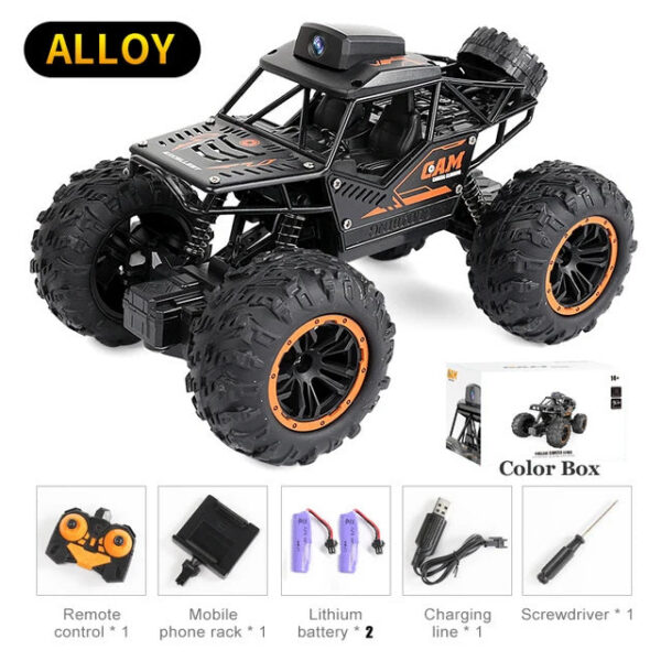1312f312e563c99f Rc Car With HD Camera FPV WIFI hine On Remote Control Stunt 1:18 2.4G SUV Radiocontrol Climbing Toys For Kids on a Sign