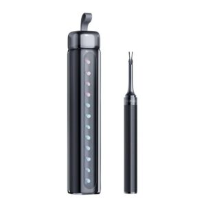 13187c2fa35a6adc Camera Wax Removal Otoscop with Light 3.2mm Silicone Spoon Ear Cleaner Visible Tweezer Cleaning